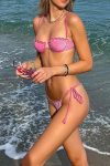 Glitter-Solid-Color-Tie-Up-Bikini-Suits-3