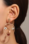 Abstract-Face-Earrings-1