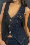 Blue-Button-down-Waisted-Denim-Tank-Top-3