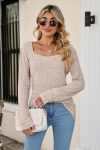 Casual-Square-Neck-Ribbed-Sweater-3