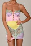 Color-Patchwork-Button-Front-Lace-Cami-Dress-1