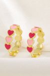 Contrast-Peach-Heart-Earrings-5