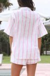 Contrast-Striped-Shirt-Two-piece-Shorts-Set-5