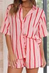 Contrast-Striped-Shirt-Two-piece-Shorts-Set-5