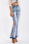 Floral-Jeans