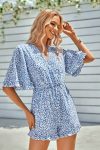 Floral-Print-Flare-Sleeve-Rompers-3