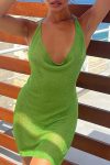 Green-Halter-Backless-Pack-Hip-Dress-2