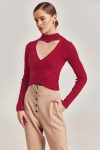 High-Collar-Cut-out-Ribbed-Knitted-Tops-7