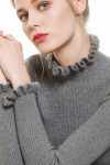 High-Collar-Lace-Cuff-Wool-Sweater-4