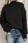 High-Collar-Solid-Color-Twist-Sweater-2