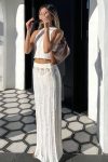 Hollow-Out-Tank-Tops-High-Waist-Midi-SKirt-Suits-3