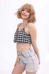 Houndstooth-Button-Cami-Crop-Top-3