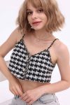 Houndstooth-Button-Cami-Crop-Top-3