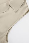 Khaki-Satin-Lapel-Cardigan-Tank-Top-2