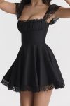 Lace-Patchwork-Strappy-Corset-Dress-3