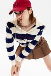 Lapel-Striped-Patchwork-Knitted-Sweater-1