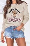 Mama-needs-coffee-Sweatshirt-beige