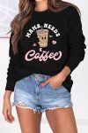 Mama-needs-coffee-Sweatshirt-beige