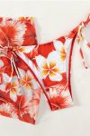 Mesh-Floral-Print-Tie-up-Three-Piece-Bikini-Suits-1