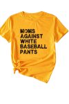 Moms-Against-With-Baseball-Pants-Print-T-shirt-3