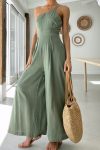 One-Shoulder-Solid-Color-Wide-Leg-Jumpsuits-9