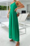 One-Shoulder-Solid-Color-Wide-Leg-Jumpsuits-9