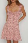 Pink-Tie-straps-Floral-Dress-2