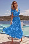 Polka-Dot-Ruffle-Tank-Top-Midi-Skirt-Suits-1