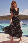 Polka-Dot-Ruffle-Tank-Top-Midi-Skirt-Suits-1