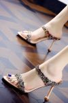 RhinestoneHighHeelSandals