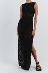 Rhombus-Crochet-Hollow-Out-Knit-Tank-Dress-1