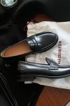 Round-Toe-Glossy-Leather-Loafer-5