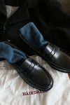 Round-Toe-Glossy-Leather-Loafer-5