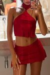 Satin-Halter-Crop-Top-Slit-Mini-Skirt-Suits-2