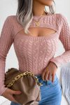 Solid-Color-Cable-Knit-Cut-out-Sweater-7