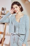 Solid-Color-Cardigan-Long-Pants-Loungewear-Three-piece-Outfit-7