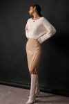 Solid-Color-High-Waist-Split-Leather-Skirt-4