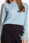 Solid-Color-Long-sleeve-Fuzzy-Cuff-T-shirt-7