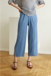 Solid-Color-Ruched-Wide-Leg-Long-Pants-p1