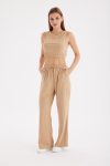 Solid-Color-Tank-Top-Drawstring-High-Waist-Long-Pants-Set-9