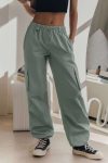 Solid-Drawstring-Large-Pocket-Cargo-Pants-3