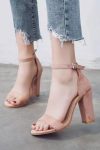 SolidAnkleStrapHighHeelSandals10