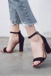 SolidAnkleStrapHighHeelSandals10