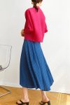 Solid-Color-Full-Pleated-High-Waist-Skirt5