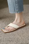 SquareToeFlatThongSandals-Apricot2