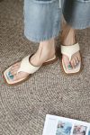 SquareToeFlatThongSandals-Apricot2