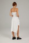 Strapless-Fringe-Split-Midi-Dress-2