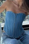 Strapless-Tie-Back-Denim-Crop-Top-1