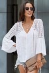 V-Neck-Button-Down-Crochet-Tops-5