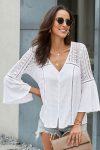 V-Neck-Button-Down-Crochet-Tops-5